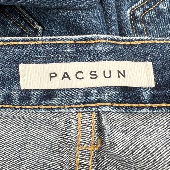 PacSun Slim Straight Leg Jeans Size 32 x 34 Men's - Picture 2 of 6